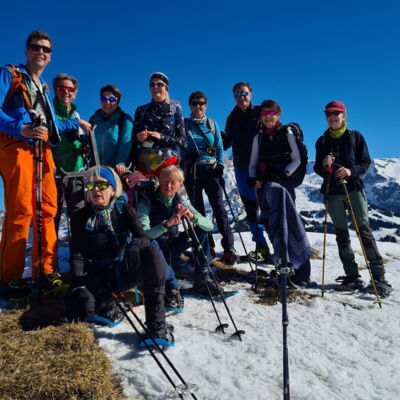 Geschafft! Alle auf dem Salistock