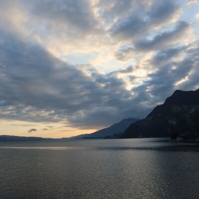 Morgenstimmung am Acherrain