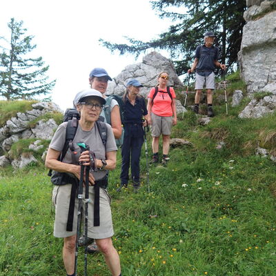 Ein kurzer Foto-Stopp bei der Windegg 
