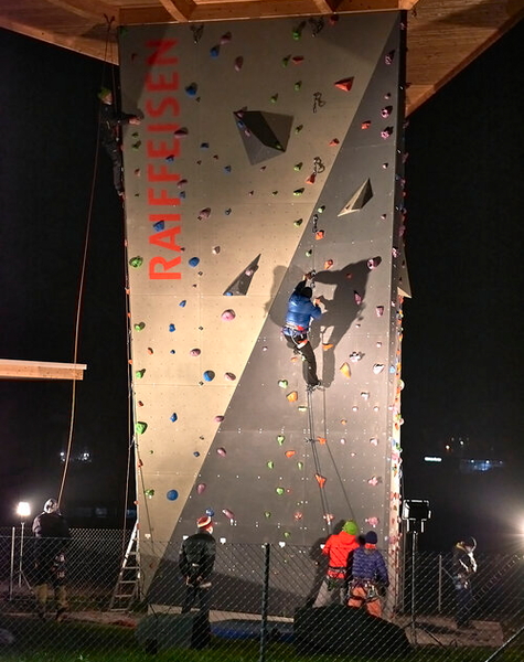 Kletterleiterausbildung Kletteranlage Rigirock Luterbach Küssnacht