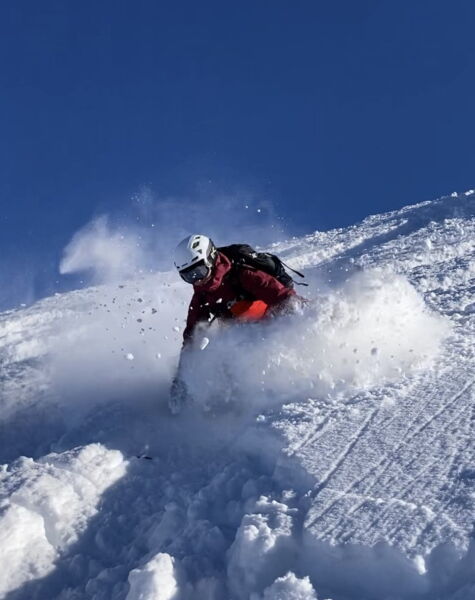 Skitechnik Tiefschnee und Variantenfahren