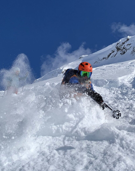 Skitechnik Tiefschnee und Variantenfahren
