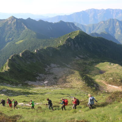 Im Rifugio wartet das Zmorgen...