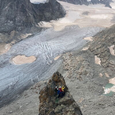 Aufstieg Aguille d'Orny